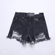 Load image into Gallery viewer, Ripped Jeans Shorts - Secret Apparel
