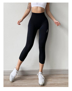 Cropped Yoga Leggings - Secret Apparel