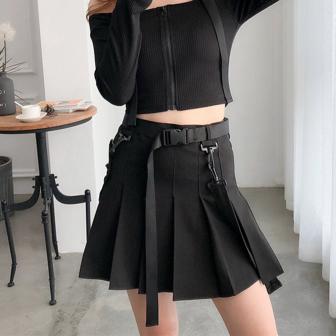 Pleated short skirt - Secret Apparel