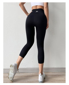 Cropped Yoga Leggings - Secret Apparel