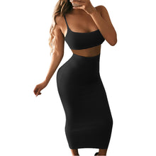 Load image into Gallery viewer, Two-Piece Spaghetti Strap Stretch Dress - Secret Apparel
