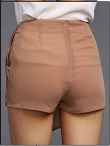 High Waist Wrap Shorts - Secret Apparel