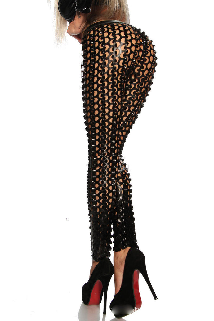 Metal studs punk fish scale bottoms - Secret Apparel