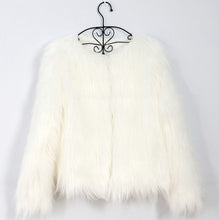 Load image into Gallery viewer, Fluffy Faux Fur Coat - Secret Apparel
