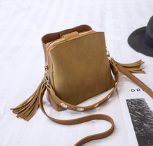 Load image into Gallery viewer, Crossbody Bucket Handbag - Secret Apparel
