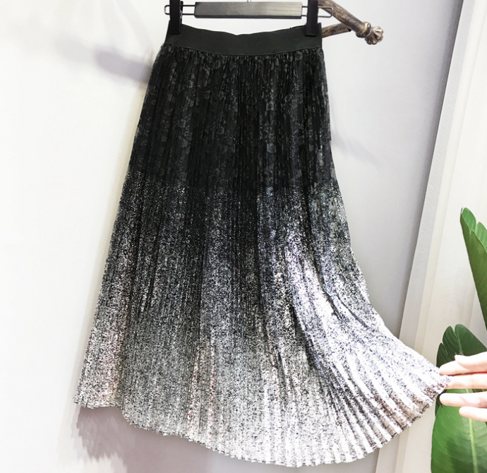 Pleated Midi Skirt - Secret Apparel