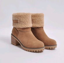 Load image into Gallery viewer, Ankle Fur Lined Snow Boots - Secret Apparel
