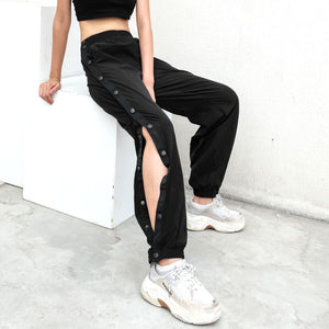 Split Casual Wide Pants - Secret Apparel