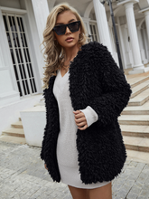 Load image into Gallery viewer, Women Faux Fur Long Coat
