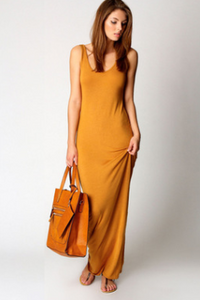 Sleeveless Bodycon Maxi Dress - Secret Apparel