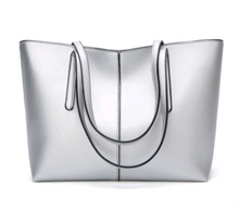 Load image into Gallery viewer, PU Spacious Tote Handbag - Secret Apparel
