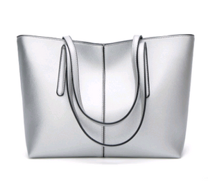 PU Spacious Tote Handbag - Secret Apparel