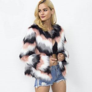 Ann's Winter Faux Fur Jacket - Secret Apparel