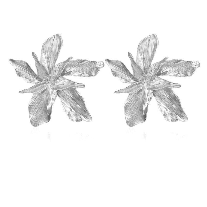 Big Flower Earrings - Secret Apparel