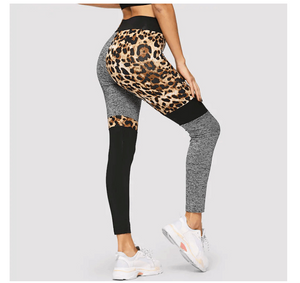 Leopard Print Fitness Leggings - Secret Apparel