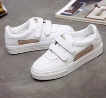 Load image into Gallery viewer, White Velcro Trainers - Secret Apparel
