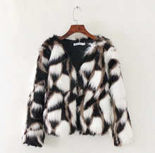 Load image into Gallery viewer, Faux Fur Winter Coat Jacket - Secret Apparel
