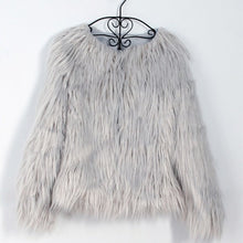 Load image into Gallery viewer, Fluffy Faux Fur Coat - Secret Apparel
