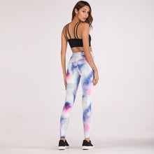 Load image into Gallery viewer, tie die yoga fitness pants - Secret Apparel
