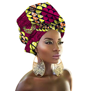 Wrapped High Turban - Secret Apparel