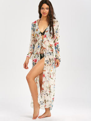 Floral Loose Beach Dress - Secret Apparel