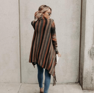 Tassel Wrap Cardigan - Secret Apparel