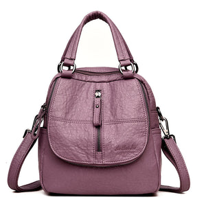 PU Backpack Shoulder Bag - Secret Apparel