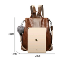 Load image into Gallery viewer, Soft PU Leather Backpack - Secret Apparel
