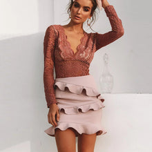 Load image into Gallery viewer, Ruffled Mini Skirt - Secret Apparel
