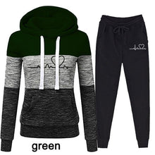 Load image into Gallery viewer, Casual Hooded Tracksuit Two Piece Set - Secret Apparel
