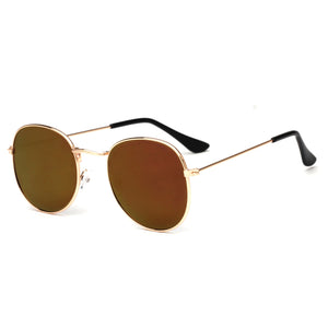 Metallic Frame Sunglasses - Secret Apparel