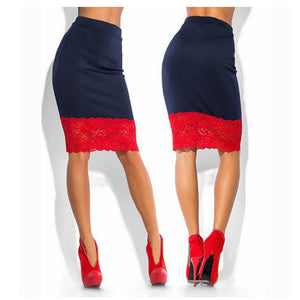 High Waist Pencil Skirt - Secret Apparel