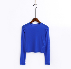 Long Sleeve Bright Colour Top - Secret Apparel