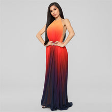 Load image into Gallery viewer, Backless Halter Maxi Dress - Secret Apparel
