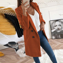 Load image into Gallery viewer, Women Long Buttoned Coat - Secret Apparel
