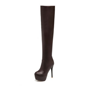 Over-the-Knee Pencil Heel Boots - Secret Apparel