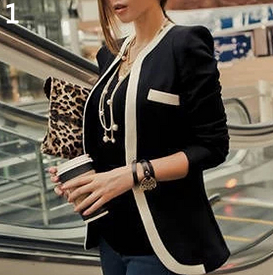 Black Casual Blazer - Secret Apparel