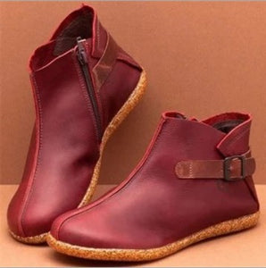 Round Toe Women Boots - Secret Apparel