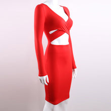 Load image into Gallery viewer, Midi Pencil Club Bodycon Dress - Secret Apparel
