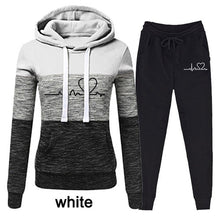 Load image into Gallery viewer, Casual Hooded Tracksuit Two Piece Set - Secret Apparel
