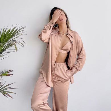 Three-piece Loungewear Set - Secret Apparel