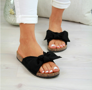 Bow Slip on Flip-Flops - Secret Apparel