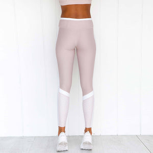 Pink Slim Workout Leggings - Secret Apparel