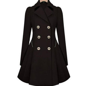 Slim Trench Coat - Secret Apparel