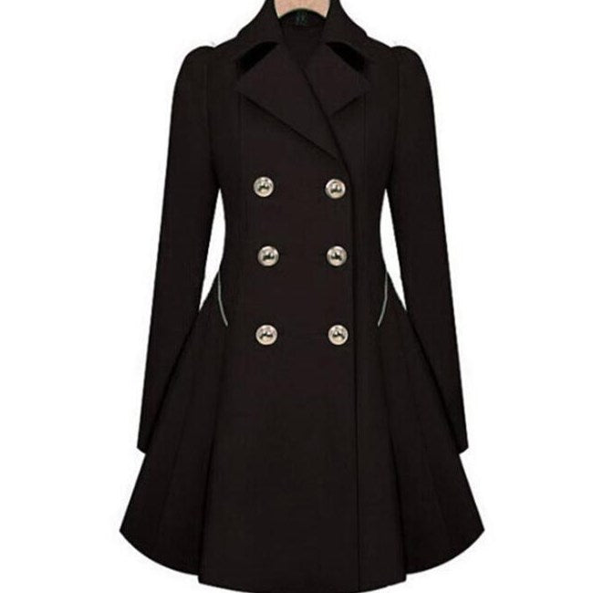 Slim Trench Coat - Secret Apparel