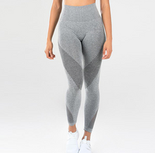 Load image into Gallery viewer, Mesh patch fitness leggings - Secret Apparel
