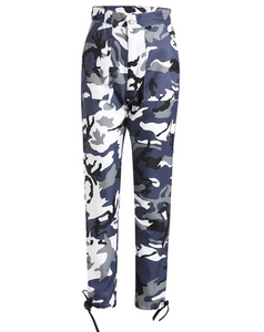 Colourful Camouflage Printed Trousers - Secret Apparel