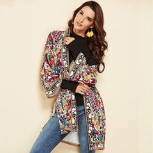 Load image into Gallery viewer, Exotic Print Jacket Top - Secret Apparel
