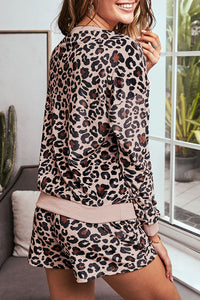 Animal Print Co-Ord Top Bottom Suit - Secret Apparel