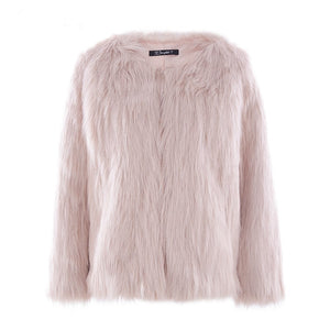 Faux Fur Winter Coat - Secret Apparel